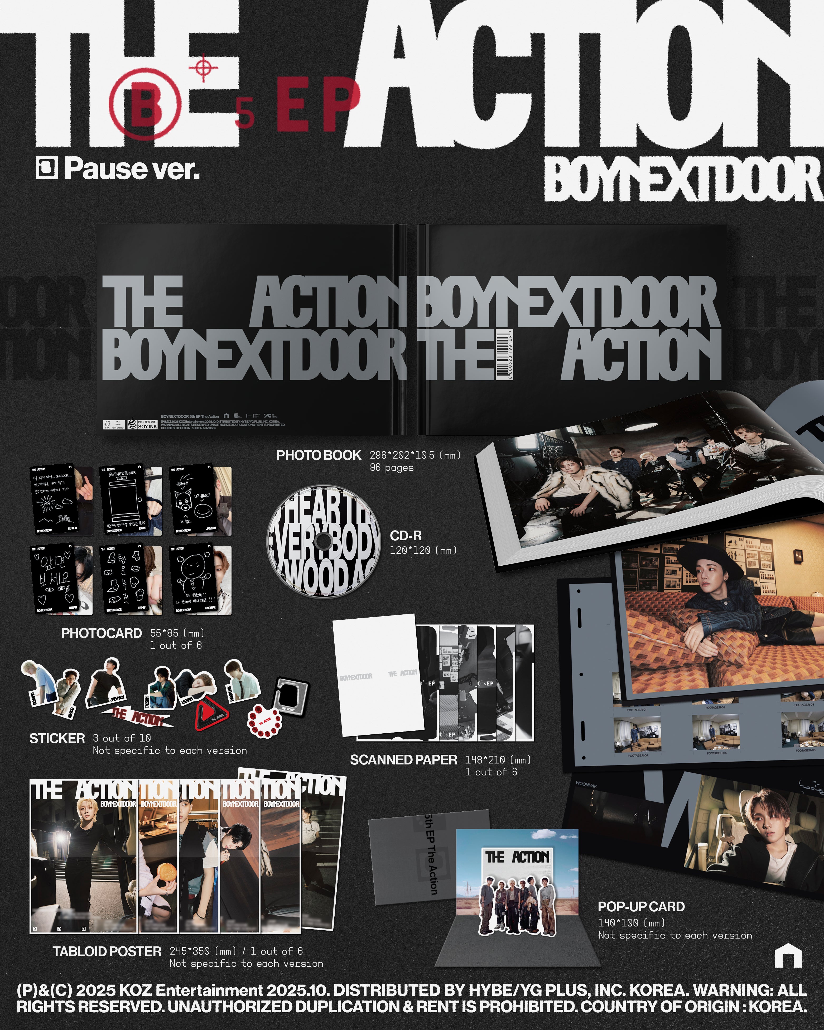 The Action (Pause ver.) Packshot