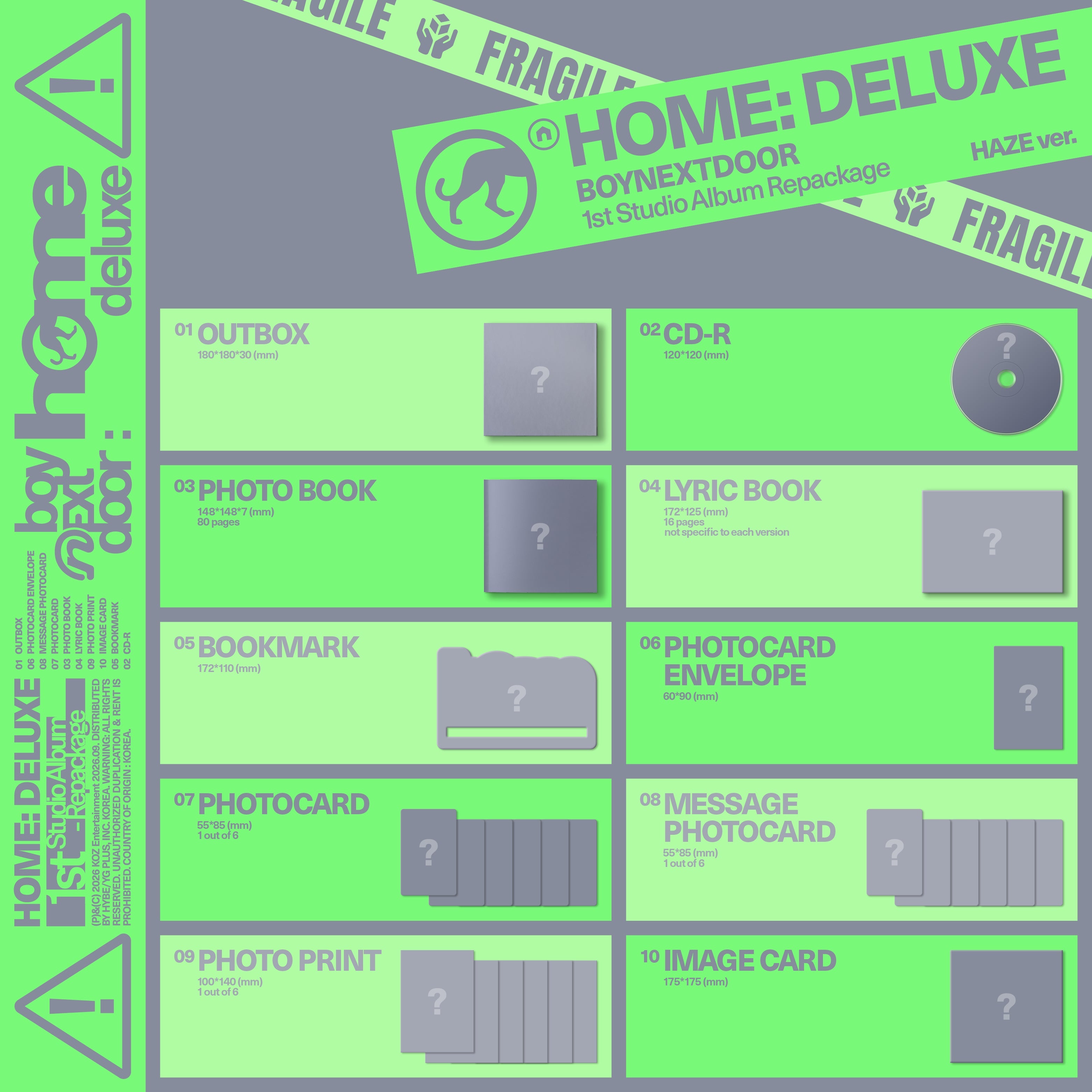 HOME: DELUXE (HAZE ver.) Details